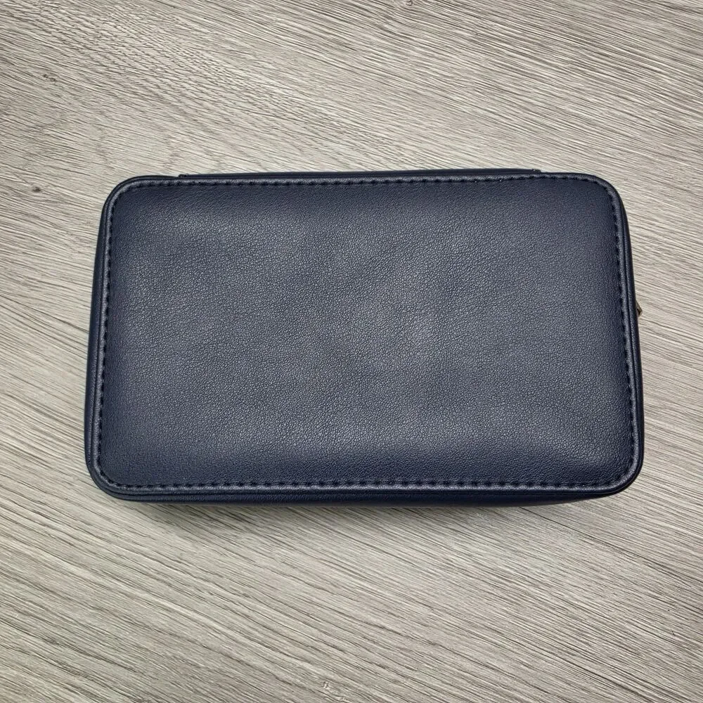 Missoni x Delta Navy Dark Blue One Business Class Cosmetics Makeup Travel Case